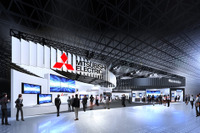 【CEATEC 14】三菱電機、「宇宙システム事業」を個別ステージで展開 画像