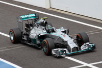 【F1 日本GP】フリー走行3回目はロズベルグが首位…可夢偉 出走も22位 画像