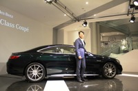 【メルセデスベンツ Sクラス クーペ 発表】上野社長「今年は最高速のままゴールしたい」 画像
