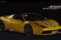 フェラーリ 458 スパイダー に高性能版、458 スペチアーレA…ディティールを見る［動画］ 画像