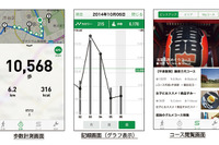 ナビタイム、iOS向けウォーキングアプリを提供開始 画像