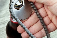 “チェーンドリンク”に注意…自転車パーツ驚きのリメイク術 画像