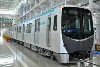 伊達政宗の兜をイメージ…仙台の地下鉄東西線車両が公開 画像