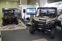 【RISCON14】米国製 小型軽量オフロードビークル…来春導入のホワイトハウス、「日本に合わせ改良」 画像