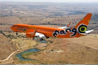南アフリカLCCマンゴ、ボーイング737-800を追加導入へ…CEOは路線開設に慎重 画像