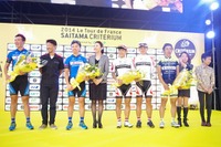 【ツール・ド・フランスさいたまクリテリウム14】宮澤崇史、清水都貴、西谷泰治、盛一大が引退セレモニー 画像