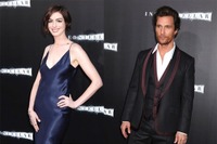 『インターステラー』プレミアに主演マシュー・マコノヒー&アン・ハサウェイ 画像