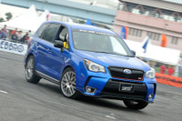 フォレスター STI 発表直前…お台場を走った!その走りと詳細をチェック 画像