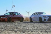 BMW M4 と レクサス RC F 、徹底比較［動画］ 画像