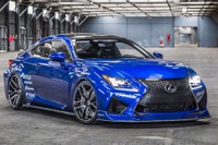 【SEMAショー14】レクサス RC F、早くもカスタマイズ…ワイドボディ以外で勝負 画像