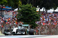 【F1 ブラジルGP】ロズベルグが激しいタイムアタック合戦制し、今季10回目ポール 画像