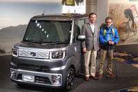 【ダイハツ ウェイク 発売】三井社長「ワクワクを呼び覚ませて新たな市場を」 画像
