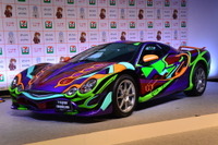 1600万円の エヴァンゲリオン オロチ、実車は4か月かけて塗装 画像