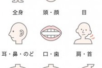 カラダの部位・症状を入力すれば、最適な処方を教えてくれるアプリ 画像