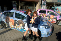『ガルパン』舞台の大洗で「あんこう祭り」に10万人…痛車や声優トークも［写真蔵］ 画像