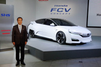 ホンダ、新型燃料電池車 FCVコンセプト を世界初公開…燃料電池スタックを小型化 画像