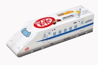 東海道新幹線50周年記念の「キットカット」発売…味は冷凍みかん 画像