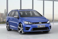 【ロサンゼルスモーターショー14】VW ゴルフ ヴァリアント 新型に最強の「R」…2.0ターボは300ps 画像