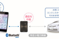 カーメイト、タッチスタートルーター発売…スマホでエンジンスターターを操作 画像