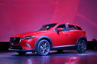 【マツダ CX-3 発表】ワールドプレミア、Bセグクロスオーバーに切り込む世界戦略車 画像