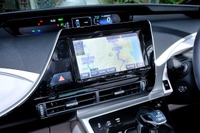 【トヨタ MIRAI 発表】水素ステーション検索できるナビは、ディーラーオプション 画像