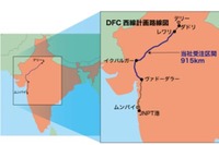 双日、デリー-ムンバイ間915km貨物専用鉄道の電化工事を受注…受注総額500億円 画像