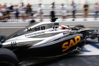 【F1】マクラーレン・ホンダ「MP4/29H 1×1」がアブダビを走った 画像