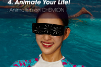 ド派手なスマートグラス「CHEMION」…エンタメ機能に特化 韓国ソウル 画像