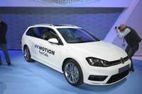 【ロサンゼルスモーターショー14】VW、6年ぶりに燃料電池車を発表…ゴルフ ベースのハイモーション 画像