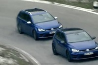 VW ゴルフ に2台の 「R」…WRC 王者とカーチェイス［動画］ 画像