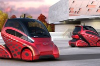 GMの超小型EV、EN-V…中国上海の大学とカーシェアリングで協力 画像