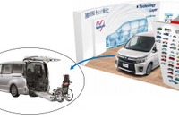 【人とくるまのテクノロジー展14 名古屋】トヨタ車体、福祉車両や超小型EVを出展 画像