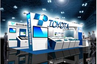 【人とくるまのテクノロジー展14 名古屋】豊田自動織機、環境負荷を低減する最新技術を紹介 画像