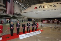 デルタ航空、成田国際空港にハンガー施設「成田テクニカルオペレーションセンター」を開設 画像