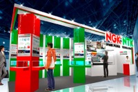 【人とくるまのテクノロジー展14 名古屋】日本特殊陶業、乗用車向け吸気酸素センサを出展 画像