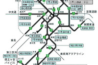 首都高、渋滞状況&所用時間タイムテーブルを公開 画像