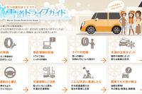 NEXCO中日本、冬用タイヤやチェーンの準備を呼びかけ…12月12日~14日 画像