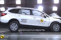 【ユーロNCAP】スバル レガシィ アウトバック 新型、欧州が認めた衝突安全性能［動画］ 画像