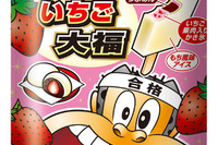 「ガリガリ君」におみくじが付いた…「リッチいちご大福」味で2015年の運試し 画像