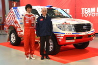 【ダカール15】トヨタ車体 岩瀬社長「市販車部門連覇で、明るいニュースを届けたい」 画像