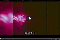 NASA、新型宇宙船「オリオン」がとらえた大気圏再突入から着水までの映像を公開 画像