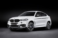 BMW X6 新型に、Mパフォーマンスパーツ…3.0直6ターボは326hpへ強化 画像