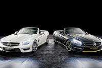 メルセデス SL にF1ハミルトン&ロズベルグ仕様、2台買えば少しお得…優勝記念車 画像