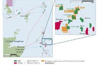 JX開発、英国北海のキヌール油田で原油の商業生産を開始 画像