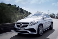 【デトロイトモーターショー15】メルセデス GLE 63 AMGクーペ を予告…新型SUVクーペ に頂点 画像