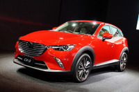 【東京オートサロン15】マツダ CX-3 日本公開…2015年春発売の小型SUV［詳細画像］ 画像
