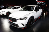 【東京オートサロン15】マツダ CX-3 レーシングコンセプト…市販予定のカスタムver［詳細画像］ 画像