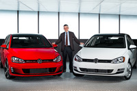 【デトロイトモーターショー15】VW ゴルフ、北米カーオブザイヤー2015 を受賞 画像