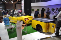 【東京オートサロン15】ダイハツと三条市の中小企業がつくったトレーラーに反響 画像
