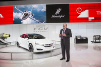 【デトロイトモーターショー15】ホンダ FCV コンセプト、北米初公開…現地発売は2016年に決定 画像